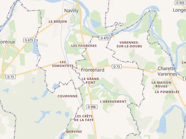 Plan de Frontenard
