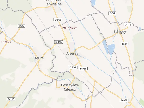 Plan de Aiserey