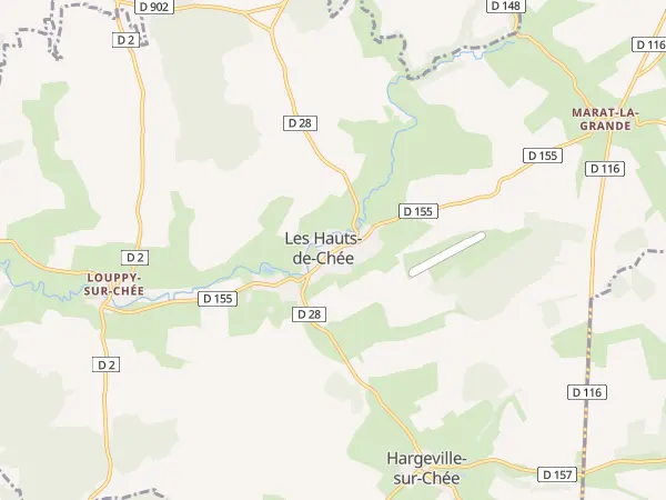 Plan des Hauts-de-Chée