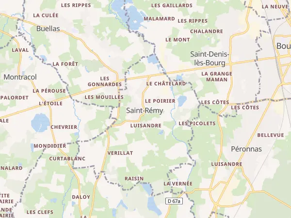 Plan de Saint-Rémy