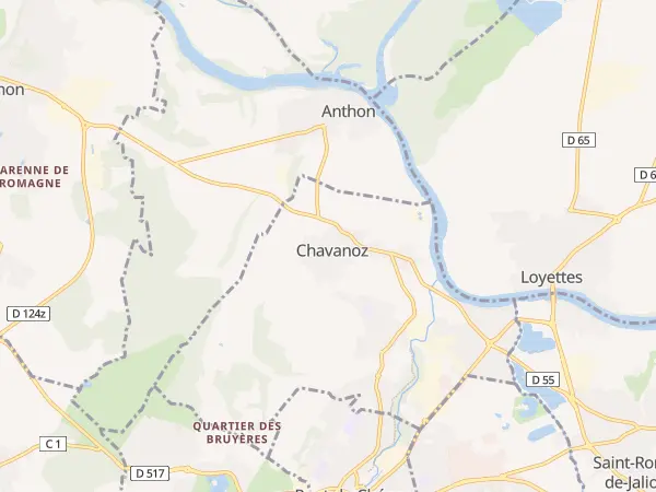 Plan de Chavanoz