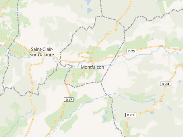 Plan de Montfalcon
