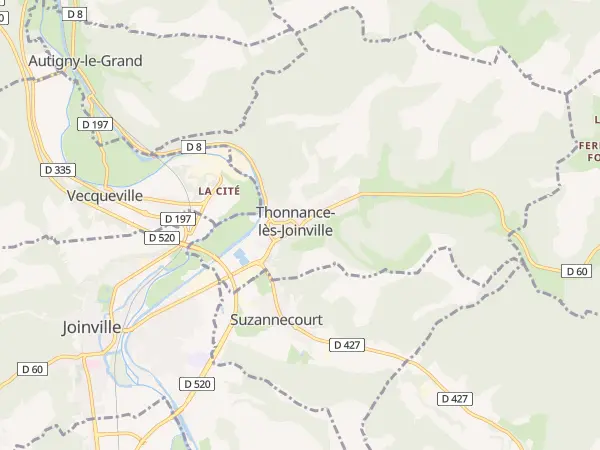 Plan de Thonnance-lès-Joinville