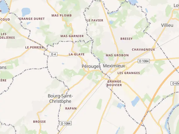 Plan de Pérouges