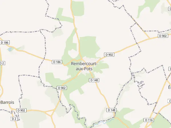 Plan de Rembercourt-Sommaisne