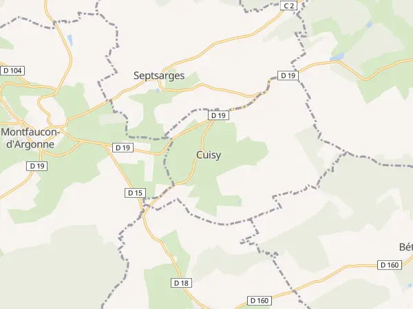 Plan de Cuisy