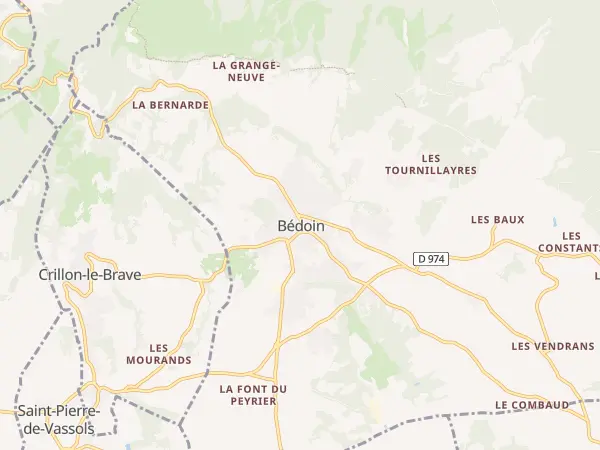 Plan de Bédoin