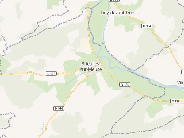 Plan de Brieulles-sur-Meuse