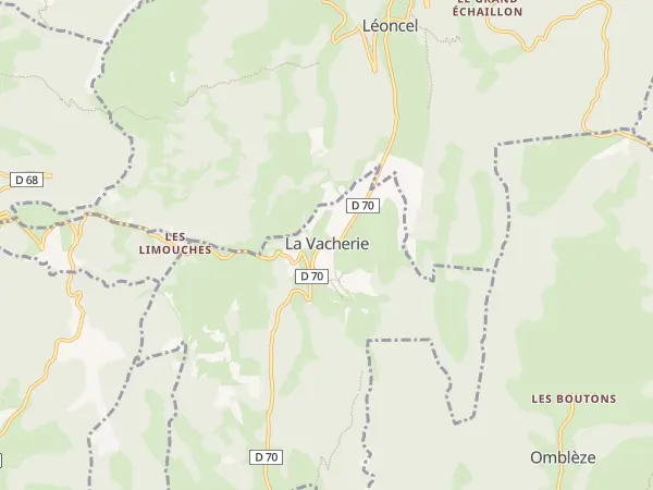 Plan du Chaffal
