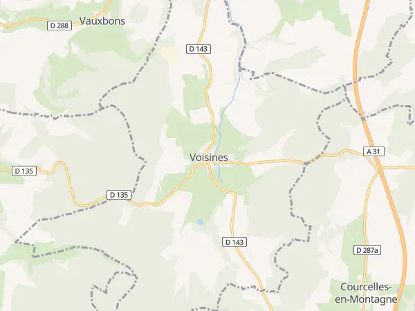 Plan de Voisines
