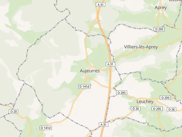 Plan de Aujeurres