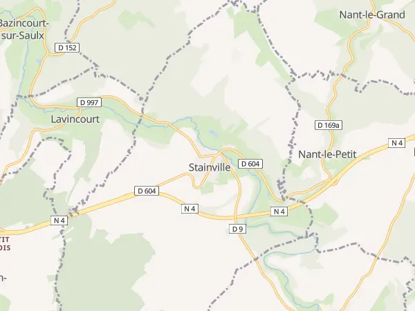 Plan de Stainville