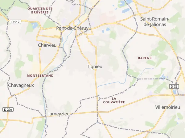 Plan de Tignieu-Jameyzieu