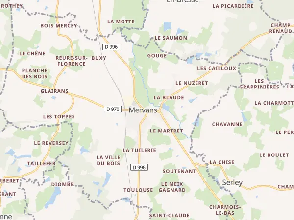 Plan de Mervans