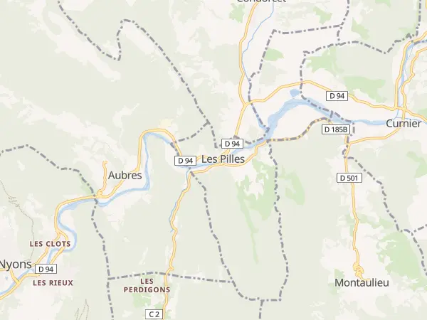 Plan des Pilles