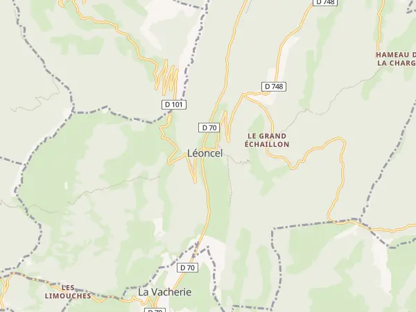 Plan de Léoncel