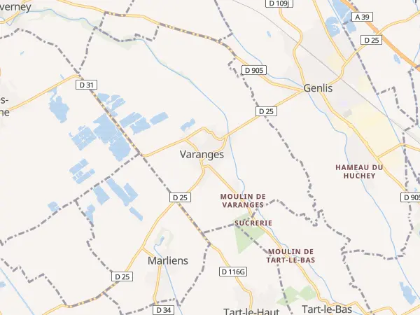 Plan de Varanges