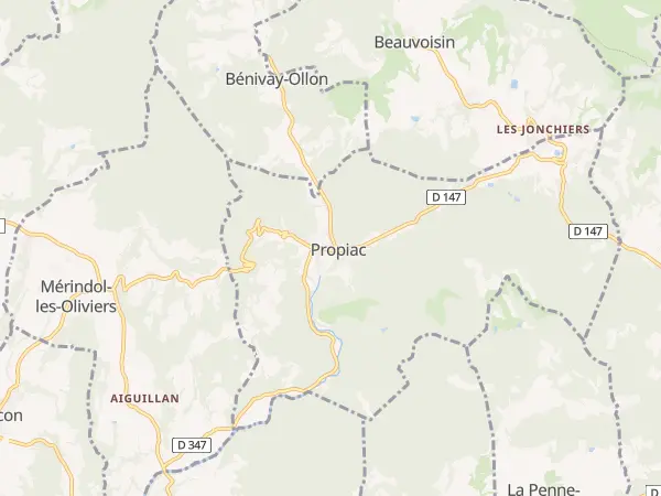 Plan de Propiac