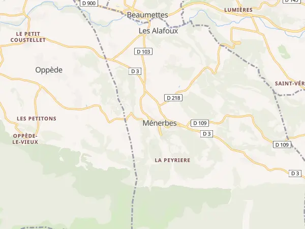 Plan de Ménerbes