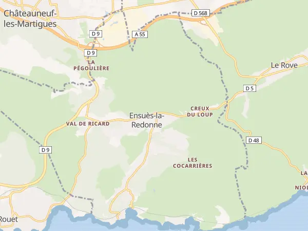 Plan de Ensuès-la-Redonne
