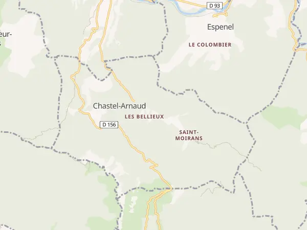 Plan de Chastel-Arnaud