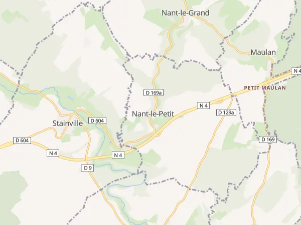 Plan de Nant-le-Petit