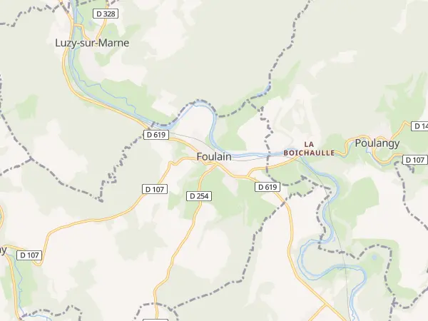 Plan de Foulain