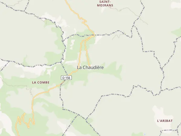 Plan de La Chaudière