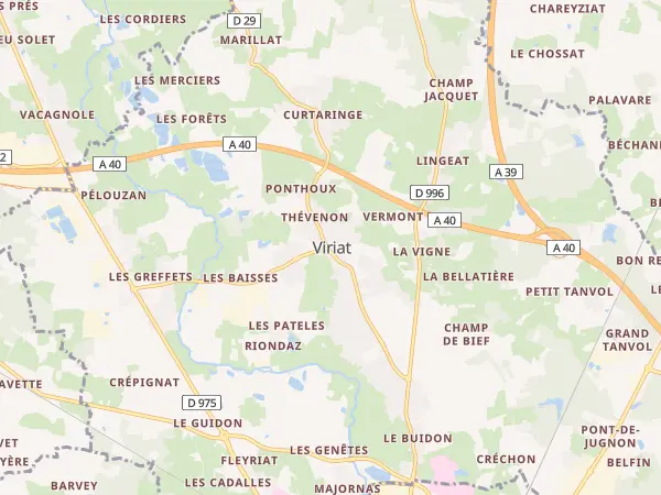 Plan de Viriat