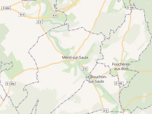 Plan de Ménil-sur-Saulx
