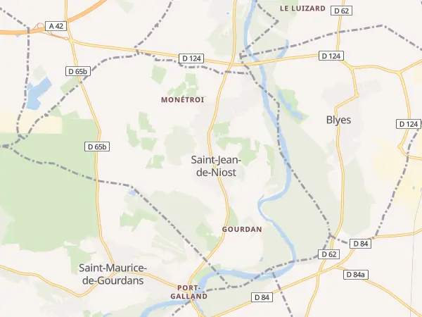 Plan de Saint-Jean-de-Niost