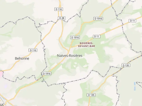 Plan de Naives-Rosières