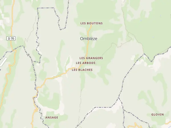 Plan de Omblèze