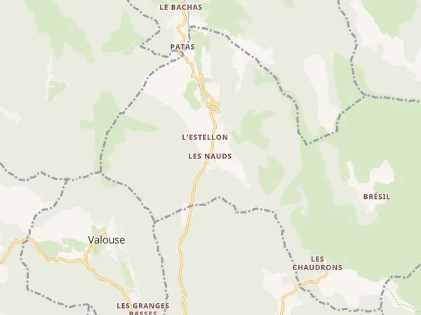 Plan de Chaudebonne