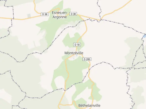 Plan de Montzéville