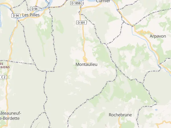 Plan de Montaulieu