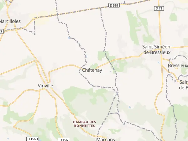 Plan de Châtenay