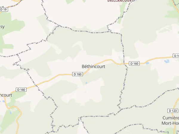 Plan de Béthincourt