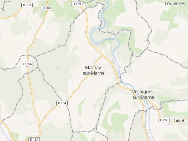 Plan de Marnay-sur-Marne