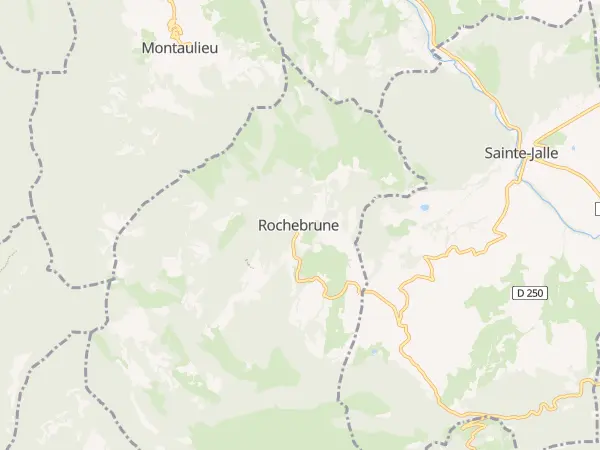 Plan de Rochebrune