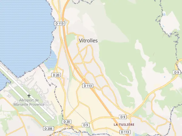 Plan de Vitrolles