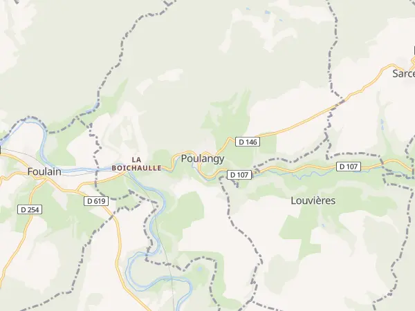 Plan de Poulangy