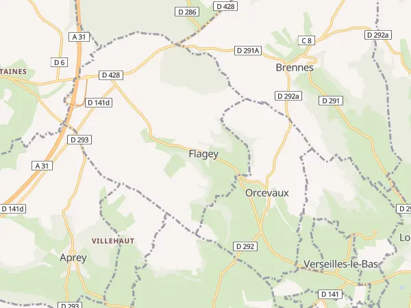 Plan de Flagey