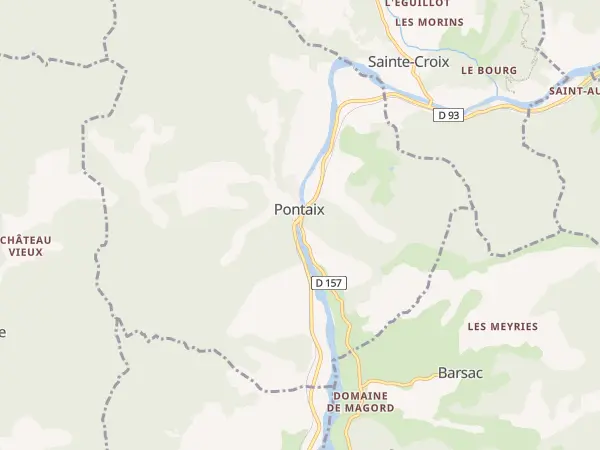 Plan de Pontaix