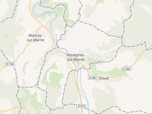Plan de Vesaignes-sur-Marne