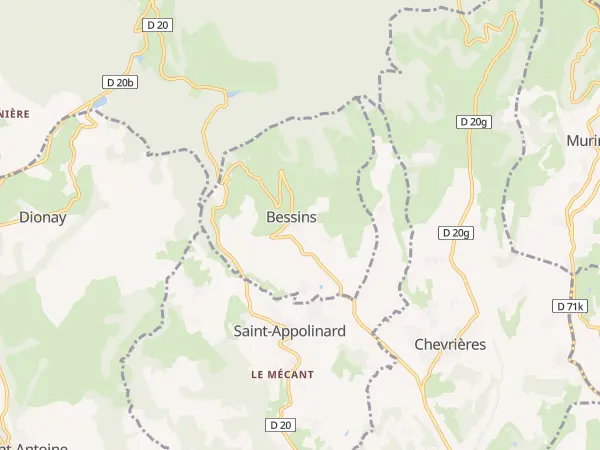 Plan de Bessins