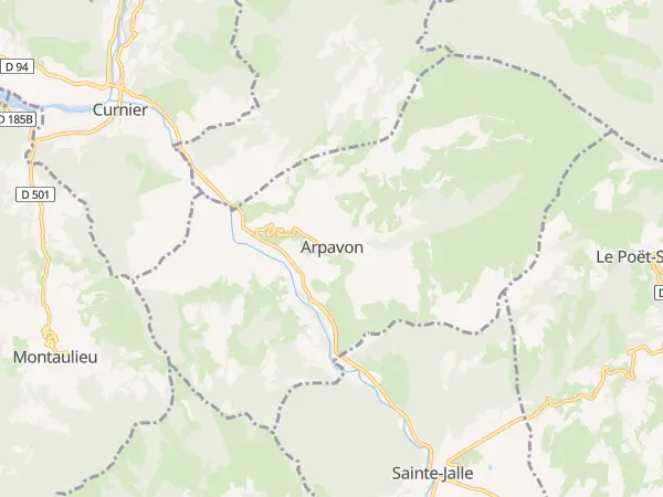 Plan de Arpavon