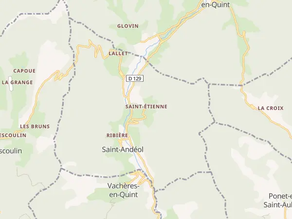 Plan de Saint-Andéol
