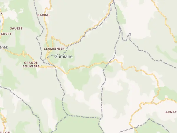 Plan de Gumiane