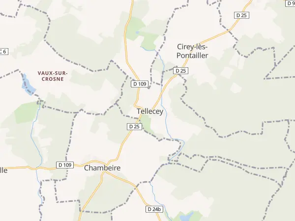 Plan de Tellecey